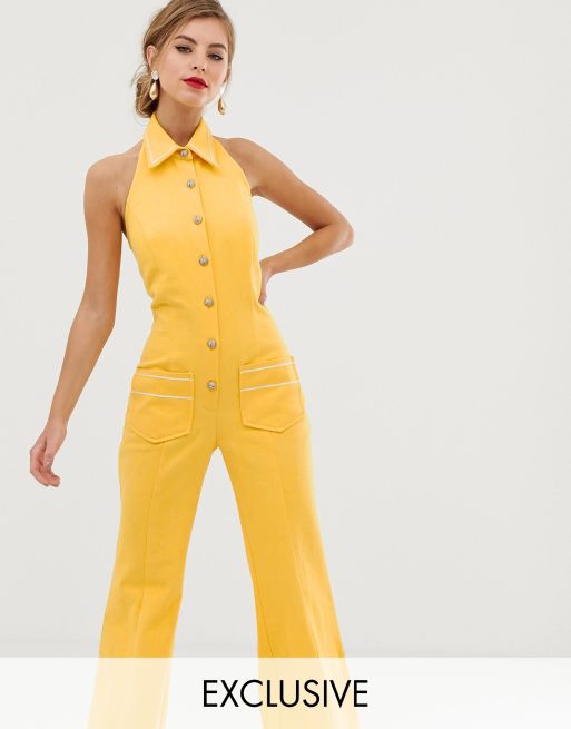 Womens store retro jumpsuit