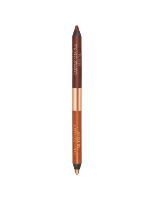 фото Двойной карандаш для глаз charlotte tilbury eye colour magic liner duo - copper charge-медный