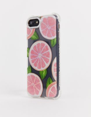 фото Двухслойный чехол для iphone от skinnydip grapefruit paradise-мульти