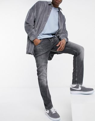 фото Джинсы классического кроя pepe jeans track-серый