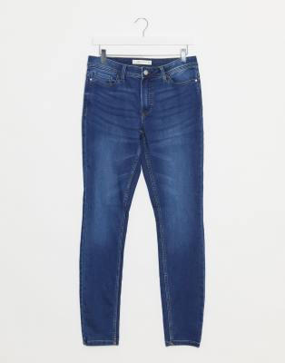   Asos Джинсы скинни с классической талией JDY-Голубой