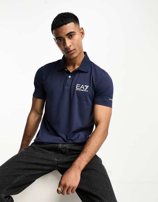 Ea7 navy t store shirt