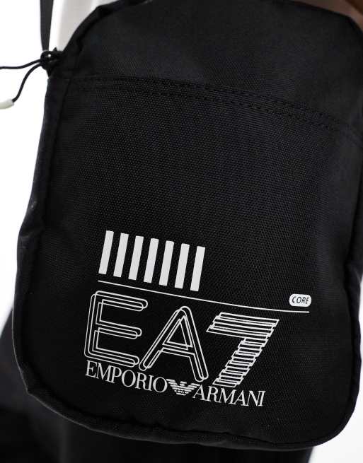 EA7 - Borsa a tracolla nera, 2 di 4