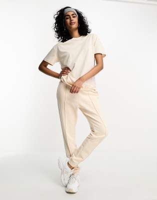 EA7 - Boyfriend-Jogginghose in Beige-Neutral