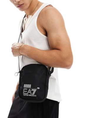 EA7 EA7 crossbody bag in black