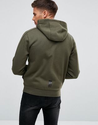 ea7 khaki hoodie