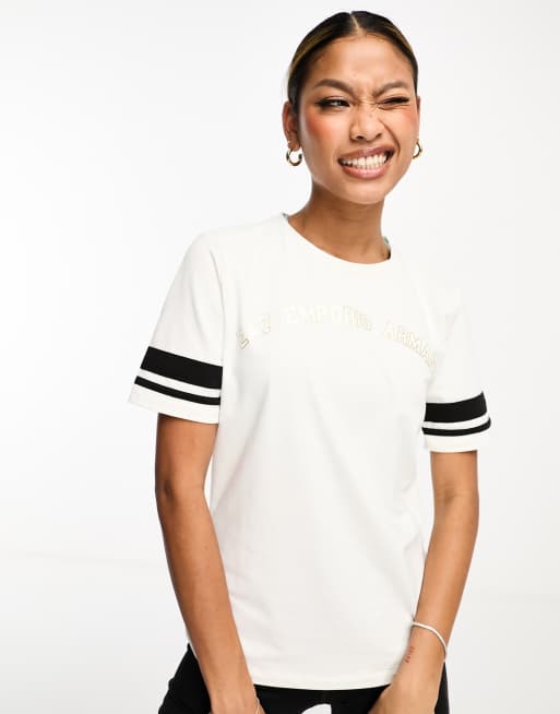 White ea7 shop top