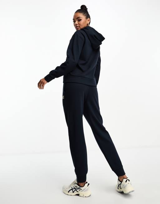 EA7 zip thru hoodie and joggers tracksuit in navy ASOS