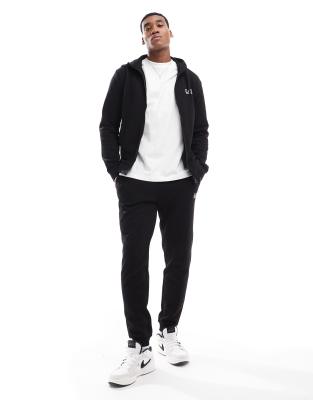 EA7 EA7 zip up tracksuit in black