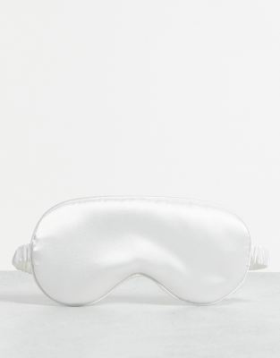 Easilocks Easilocks Classic Satin Eye Mask - White