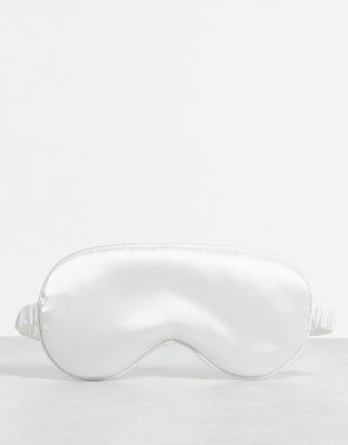 Easilocks Easilocks Classic Satin Eye Mask - White