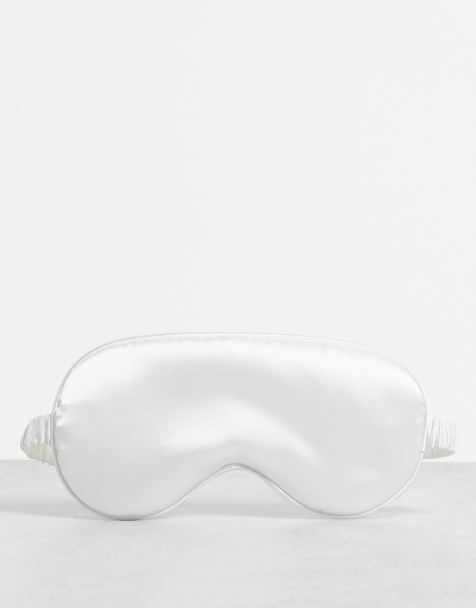 Easilocks Classic Satin Eye Mask - White - view 1
