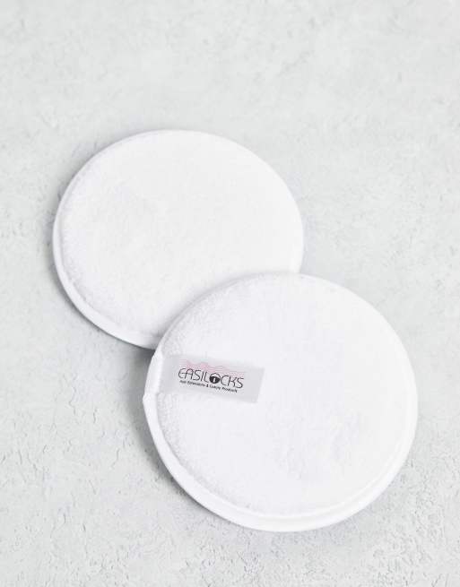 Easilocks Classics – Flauschiges Frottee-Reinigungspad – Weiß, 2er-Pack, 2 von 4