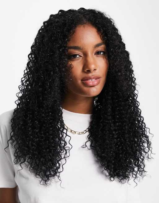 Long kinky curly outlet lace wig