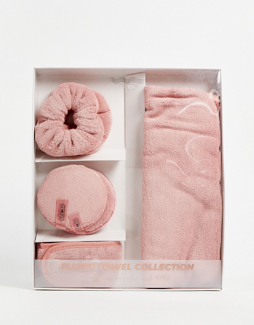 Easilocks Fluffy Terry Bath Gift Set-No color