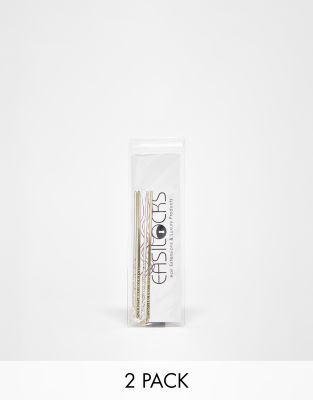 Металлические заколки для волос Easilocks, 2 упаковки - Золото и серебро