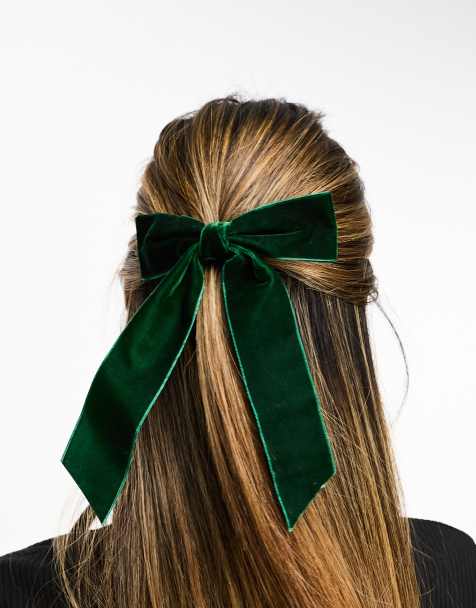 Easilocks - Oversized hårsløjfe i velour - Kun hos ASOS - view 1