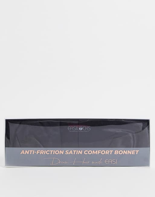 Easilocks – Satin Comfort – Svart sovhätta i satin