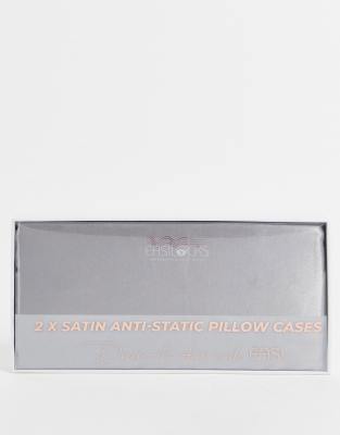 Easilocks Satin Pillow Duo in Silver - ASOS Price Checker