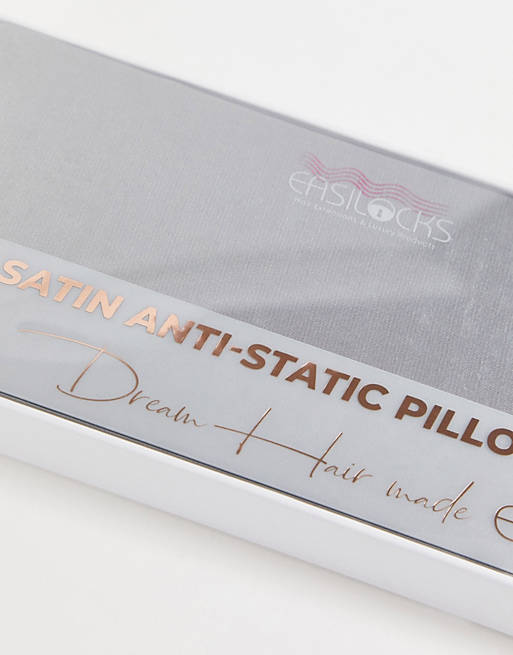  Easilocks Satin Pillow Duo in Silver 
