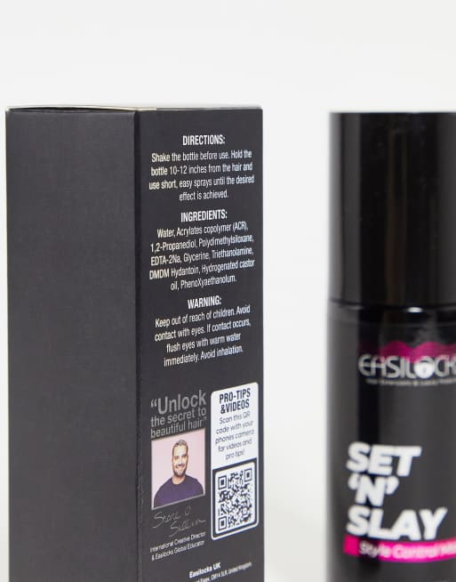Easilocks - Set 'N Slay - Style Control Mist - Haarspray, 2 van 4