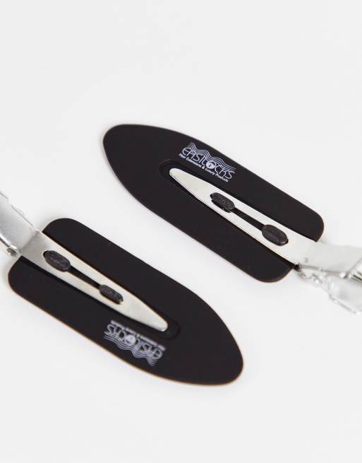 Easilocks Smooth Styling Clips 4 Pack - Black, 3 of 4