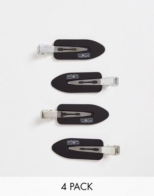 Easilocks Smooth Styling Clips - 4 Pack - ASOS Price Checker