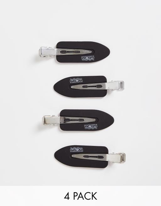 Easilocks – Smooth Styling Clips – Matta hårspännen, pack om 4