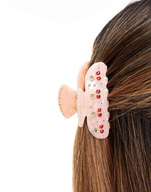 Easilocks X ASOS Exclusive Cherry Claw Clip