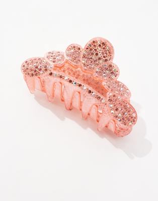 Easilocks X Asos Exclusive Circle Hair Claw In Pink