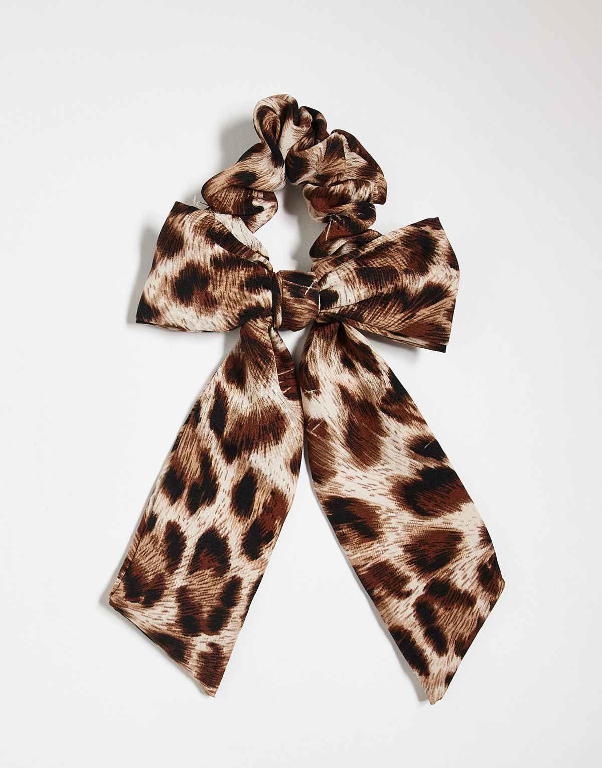 Easilocks x ASOS Exclusive Leopard Bow Scrunchie