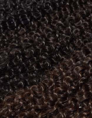Easilocks Easilocks X Kaz Exclusive 15"" Kinky Curly Clip-In-Brunette