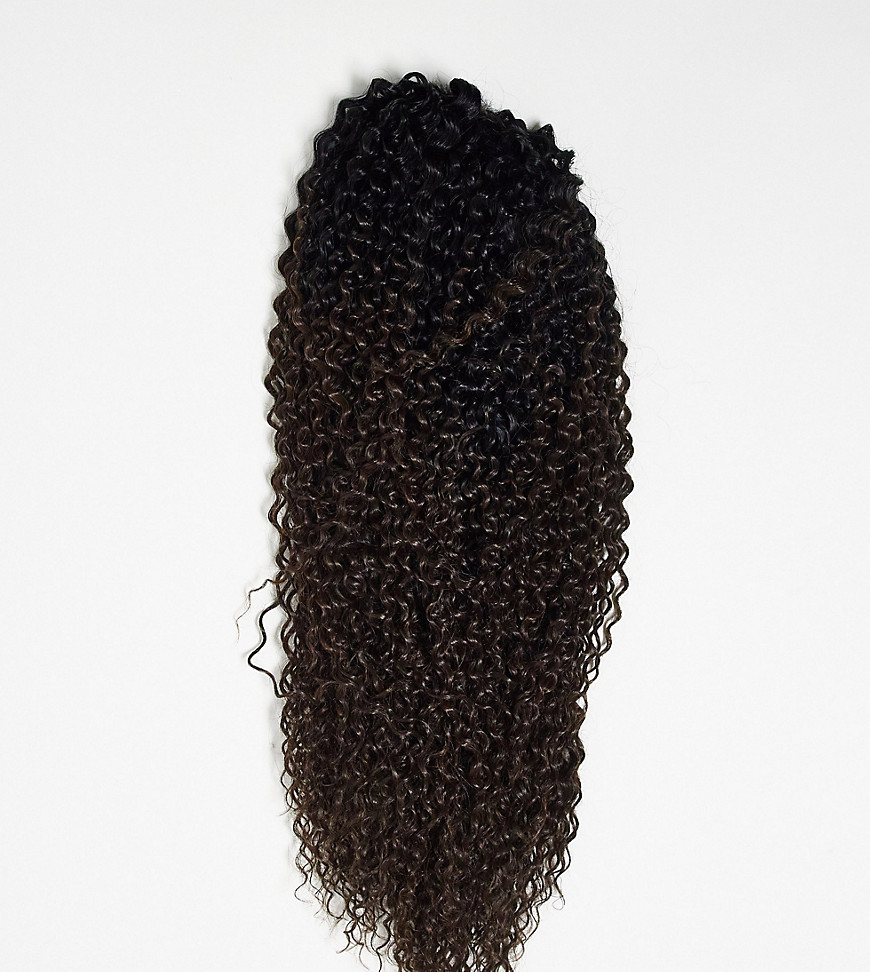 Easilocks X Kaz Exclusive 24" Kinky Curly Headband Wig-Brunette