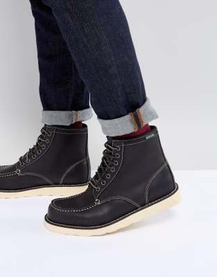 black eastland boots