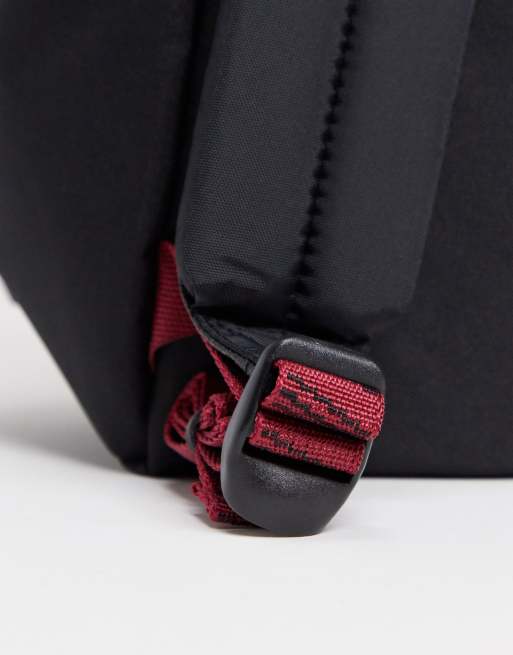 Eastpak backpack in black with red detailing