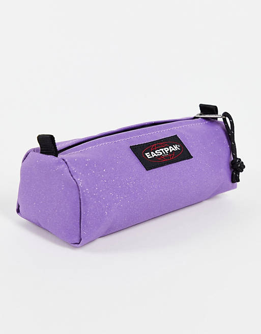 Eastpak benchmark pencil case in purple