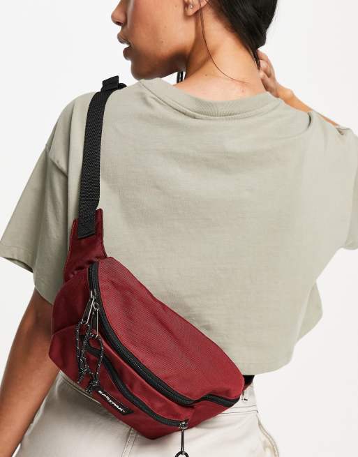 Burgundy bum outlet bag