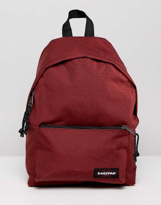 Eastpak Burgundy Orbit Sleek r Backpack ASOS