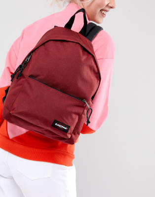 eastpak burgundy