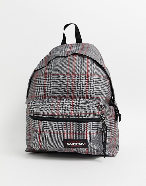 Eastpak check print backpack