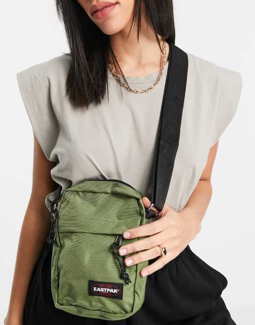 Eastpak crossbody bag in khaki ASOS