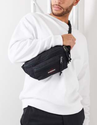 black eastpak bum bag