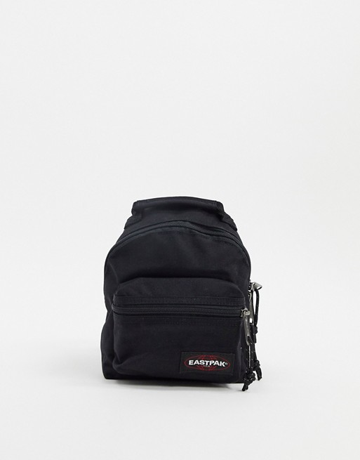 Eastpak mini backpack with front pouch in black