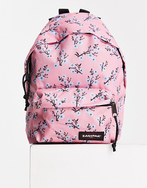 Eastpak orbit backpack in bliss ditsy pink