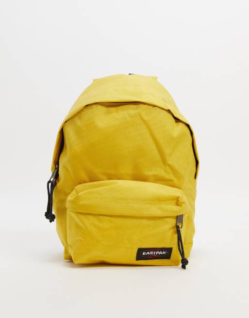 Eastpak orbit backpack in sunny yellow