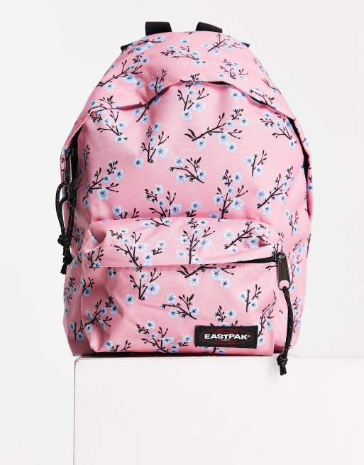 Eastpak Orbit Rugzak in roze met fijne print