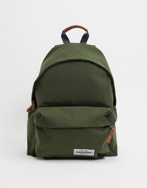 Eastpak padded backpack in khaki