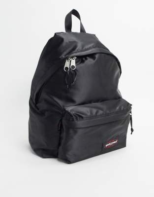 Eastpak Padded Backpack In Satin Black