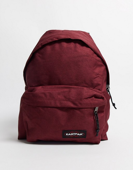Eastpak padded pak'r backpack in burgundy
