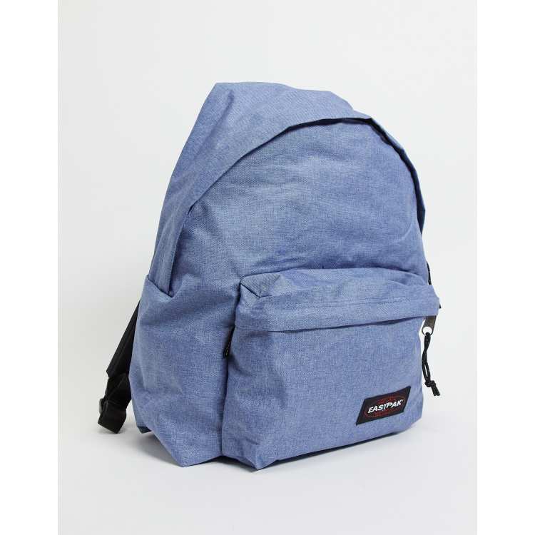 projector Handig sigaret Eastpak Padded Pak'r backpack in denim blue | ASOS